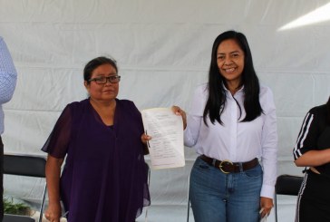 JUSTICIA SOCIAL QUE SE CONSTRUYE CON HECHOS: ARIADNA AYALA ENTREGA PAVIMENTACIÓN EN LA COLONIA LOS ÁNGELES EN ATLIXCO.
