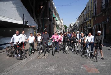 Participa Pepe Chedraui en la Rodada Patrimonial en el Centro Histórico