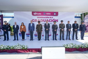 Encabeza Pepe Chedraui graduación de cadetes de la Academia de Formación y Profesionalización Policial de la SSC