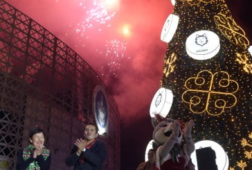 Ciudad Universitaria de la BUAP enciende el espíritu navideño