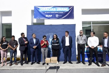 Recibe BUAP 60 toneladas de víveres por parte de la UNAM para damnificados de la Sierra Norte