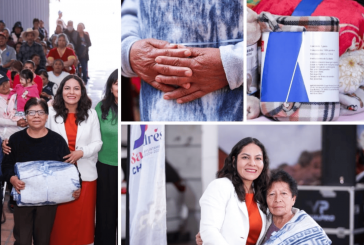 San Andrés Cholula entrega cobertores a 400 familias con la campaña Abrigo Solidario