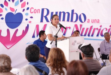Avanza Lupita Cuautle con la cuarta entrega de apoyos alimentarios