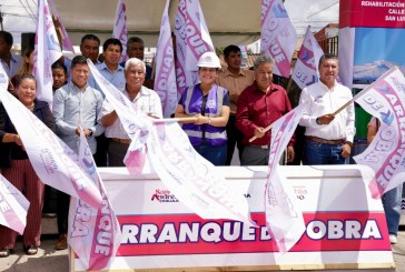 Continúa Lupita Cuautle con mejora de la infraestructura en San Andrés Cholula