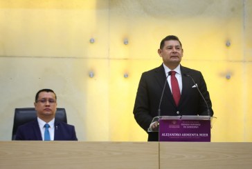 Seguridad, justicia y riqueza comunitaria, los tres pilares de mi administración: Alejandro Armenta en su Primer Informe