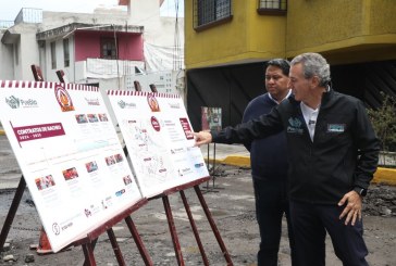 Fortalece Pepe Chedraui Campaña Bacheando Puebla con recursos obtenidos del programa Estaciónate Aquí