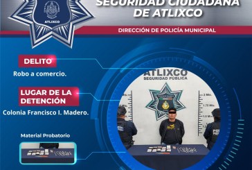 SECRETARÍA DE SEGURIDAD CIUDADANA DETIENEN A PRESUNTO RESPONSABLE DE ROBO A COMERCIO EN LA COLONIA FRANCISCO I. MADERO