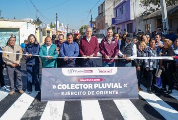 Entrega Pepe Chedraui Colector Pluvial en la colonia Álamos Vista Hermosa