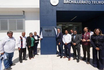 Encabeza Pepe Chedraui inauguración del Bachillerato Tecnológico BUAP