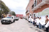 ARIADNA AYALA DA BANDERAZO A CAMPAÑA NACIONAL CONTRA DENGUE Y CHIKUNGUNYA EN ATLIXCO