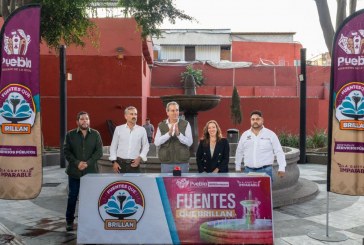 Inaugura Pepe Chedraui mantenimiento integral de fuente en Parque Gutierre de Cetina para bienestar de las familias