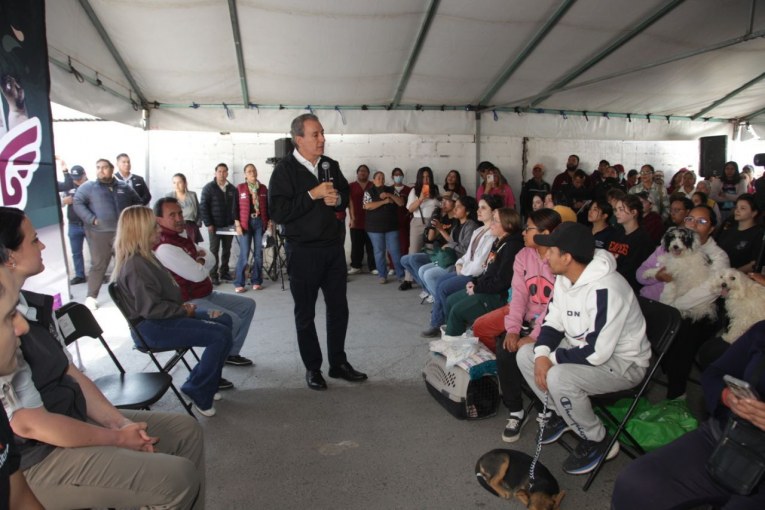 Encabeza Pepe Chedraui jornada de bienestar animal en la Inspectoría de Guadalupe Hidalgo