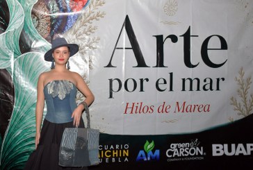 Moda sustentable y educación ambiental se conjugan en “Arte por el Mar: Hilos de Marea”