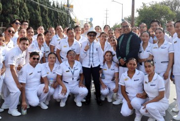 Participa BUAP en el desfile conmemorativo por el 164 Aniversario de la Batalla del 5 de Mayo