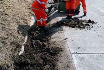 Gobierno de Pepe Chedraui intensifica limpieza de cunetas en Bulevar Atlixcáyotl ante temporada de lluvias