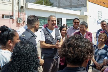 Supervisa Pepe Chedraui rehabilitación vial en San Baltazar Campeche
