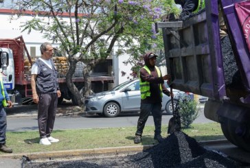 Refuerza Pepe Chedraui acciones de bacheo para mejorar seguridad vial en la capital