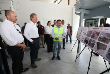 Supervisa Pepe Chedraui trabajos de remodelación en el Centro de Atención Municipal (CAM)