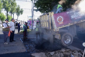 Pepe Chedraui continúa fortaleciendo el mantenimiento vial con “BacheAndo” Puebla