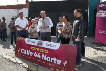 Encabeza Pepe Chedraui trabajos de rehabilitación vial en la colonia San Luis Gonzaga