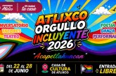 RESPETO E INCLUSIÓN EN ATLIXCO; ESTAS SON LAS ACTIVIDADES DEL ORGULLO INCLUYENTE 2026.