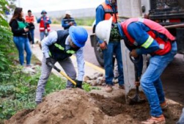 Consolida Lupita Cuautle la infraestructura básica en San Andrés Cholula