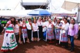 Celebra Lupita Cuautle la tradición y el orgullo de Tlaxcalancingo en la Feria del Nopal 2026