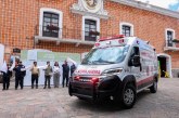ATLIXCO PRIORIZA LA VIDA; ARIADNA AYALA ENTREGA AMBULANCIA