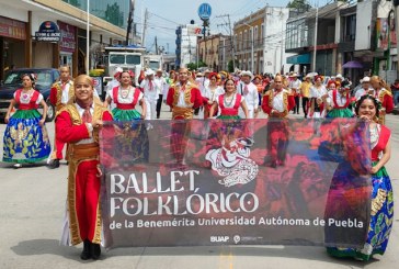 Destaca Ballet Folklórico BUAP en Muestra de Danza Orgullo Halcón
