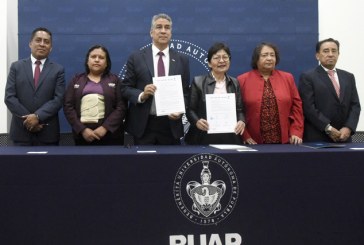 Signan convenio de colaboración BUAP y la USEP