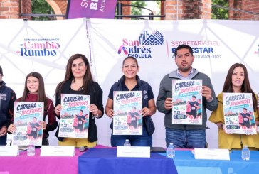 Presenta Lupita Cuautle la carrera “Corre por las Juventudes 2026” para impulsar el deporte y la vida saludable