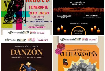 Museos, música y baile tiene el Gobierno de Pepe Chedraui para este fin de semana
