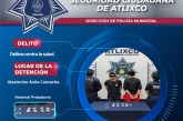 DOS DETENIDOS POR DELITOS CONTRA LA SALUD EN ATLIXCO: EL RESULTADO DE UN OPERATIVO DE SEGURIDAD
