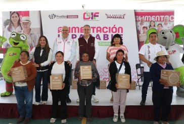 Entrega Pepe Chedraui más de 5 mil despensas del programa “Alimentación Imparable” en San Miguel Canoa
