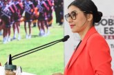 Renuncia secretaria de Deporte para buscar presidencia municipal de Puebla